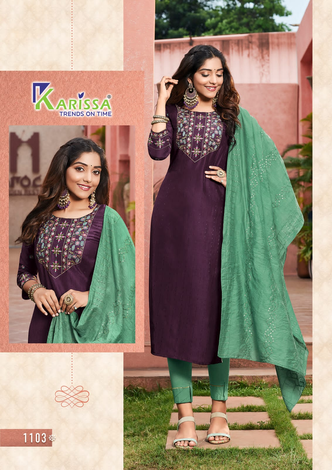 Karissa Akshara Vol 1 Heavy Festive Wear Wholesale Readymade Designer Suits